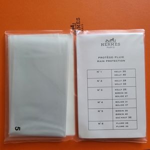 Authentic Hermes Handbag Raincoat 5 